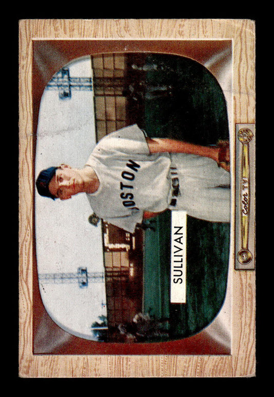 1955 Bowman #15 Frank Sullivan Boston Red Sox G/VG 55B10007051