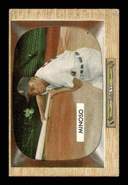 1955 Bowman #25 Orestes "Minnie" Minoso Chicago White Sox VG 55B10007061