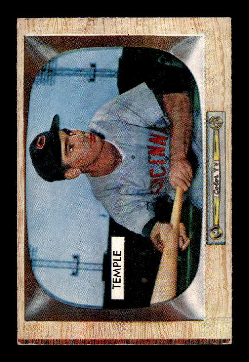 1955 Bowman #31 Johnny Temple Cincinnati Redlegs G 55B10007067