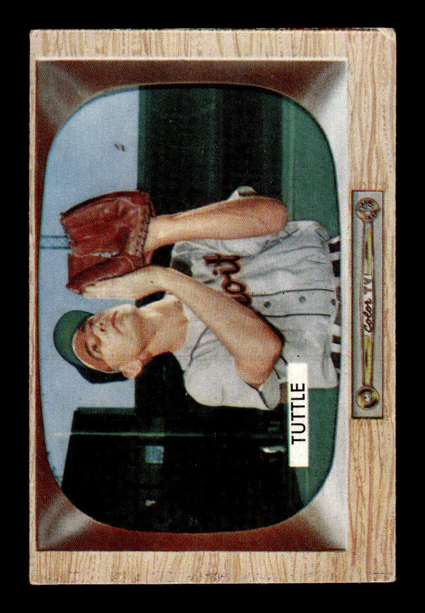 1955 Bowman #35 Bill Tuttle Detroit Tigers G/VG 55B10007071