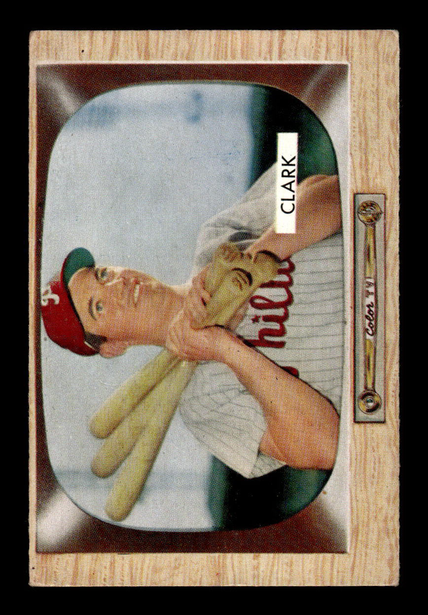 1955 Bowman #41 Mel Clark Philadelphia Phillies G/VG 55B10007077