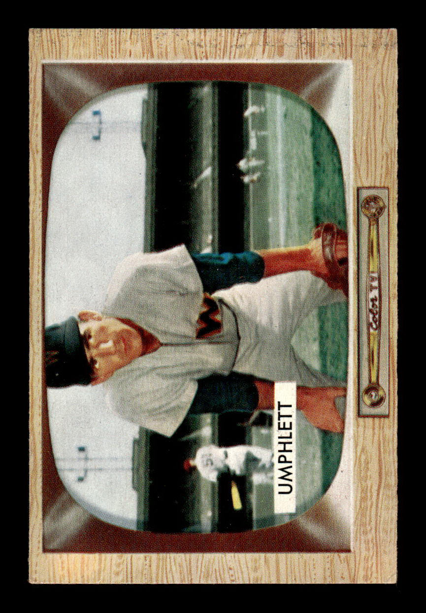 1955 Bowman #45 Tom Umphlett Washington Senators G/VG 55B10007081