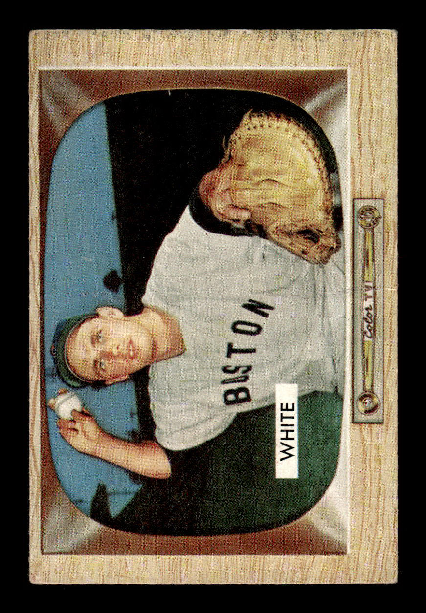 1955 Bowman #47 Sammy White Boston Red Sox G/VG 55B10007083