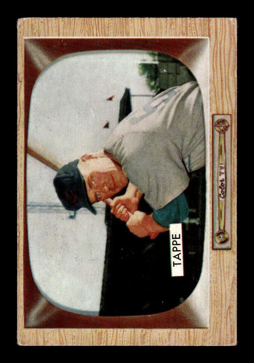 1955 Bowman #51 Elvin Tappe Chicago Cubs G/VG 55B10007087