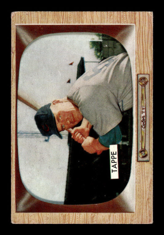 1955 Bowman #51 Elvin Tappe Chicago Cubs G/VG 55B10007087