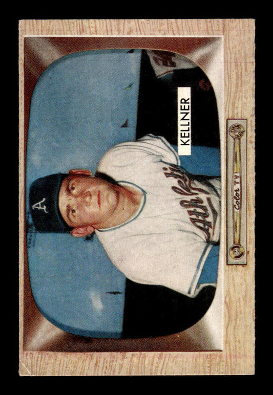 1955 Bowman #53 Alex Kellner Kansas City Athletics G/VG 55B10007089