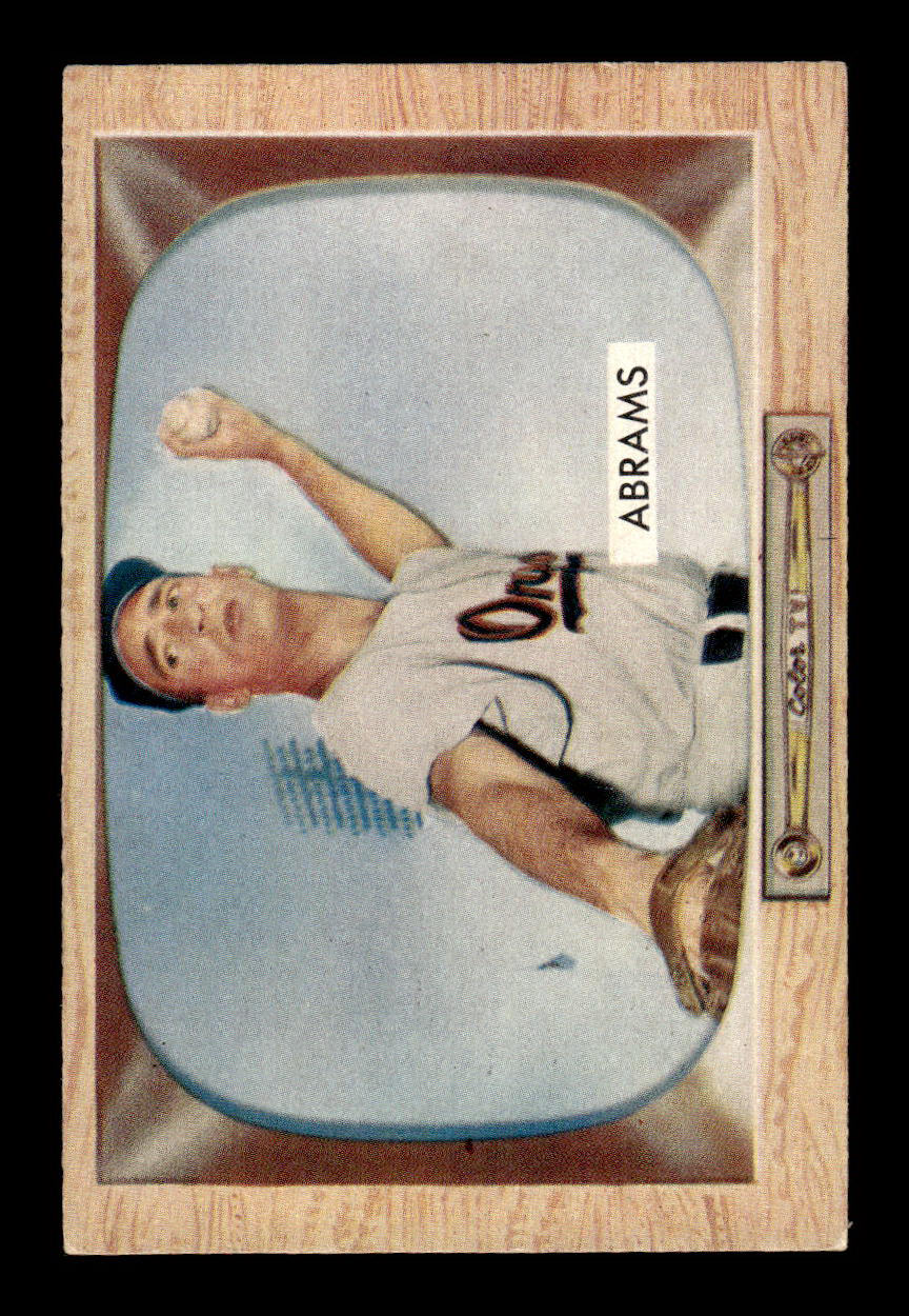 1955 Bowman #55 Cal Abrams Baltimore Orioles EX 55B10007091
