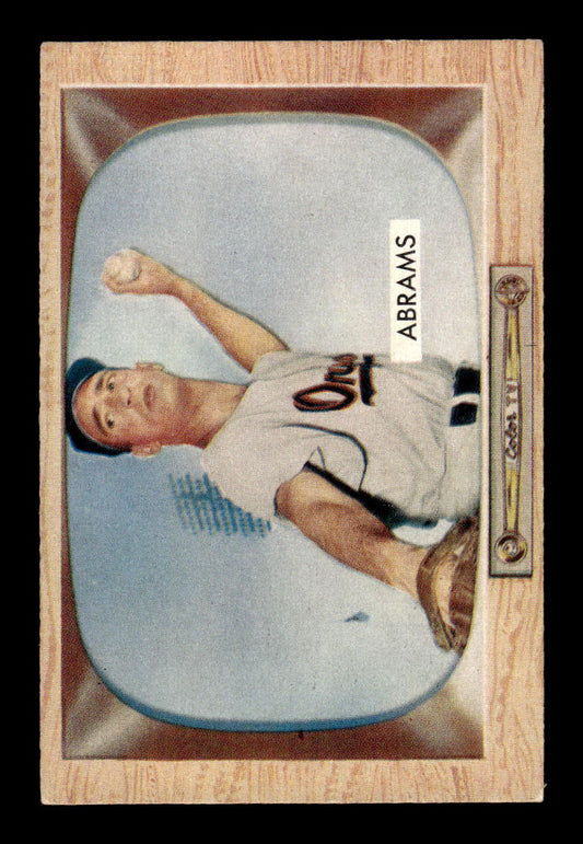 1955 Bowman #55 Cal Abrams Baltimore Orioles EX 55B10007091
