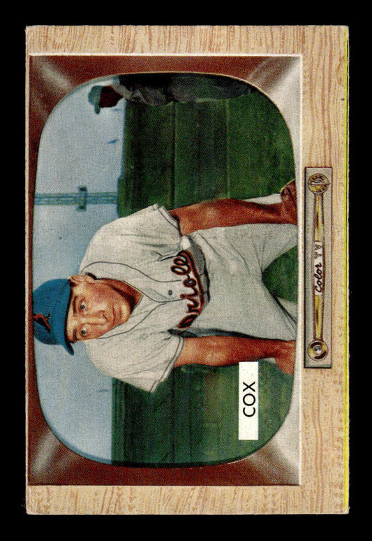 1955 Bowman #56 Billy Cox Baltimore Orioles G/VG 55B10007092