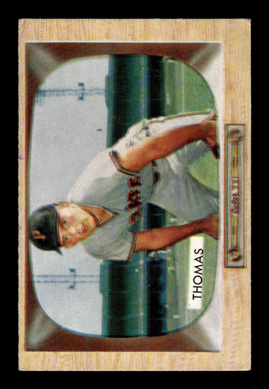 1955 Bowman #58 Frank Thomas Pittsburgh Pirates G/VG 55B10007094
