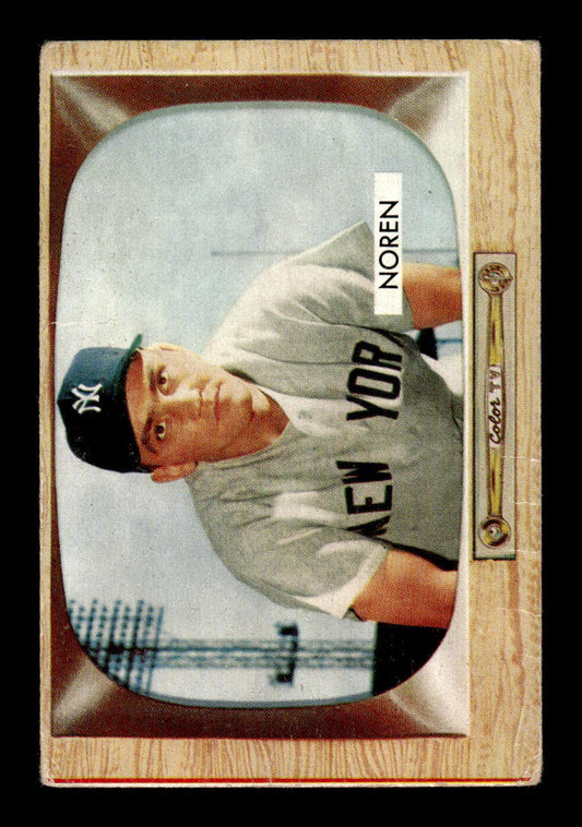 1955 Bowman #63 Irv Noren New York Yankees G/VG 55B10007099