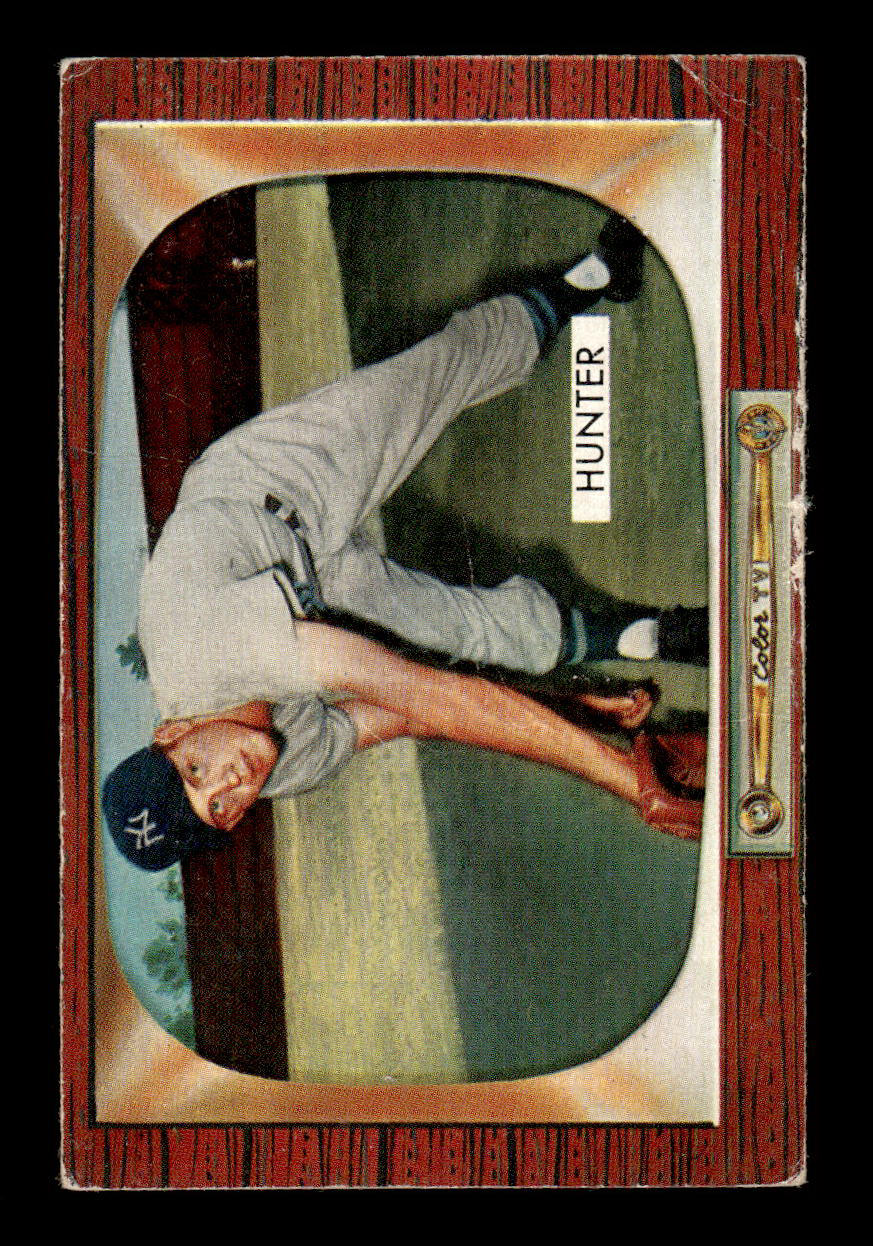 1955 Bowman #69 Billy Hunter New York Yankees G 55B10007105