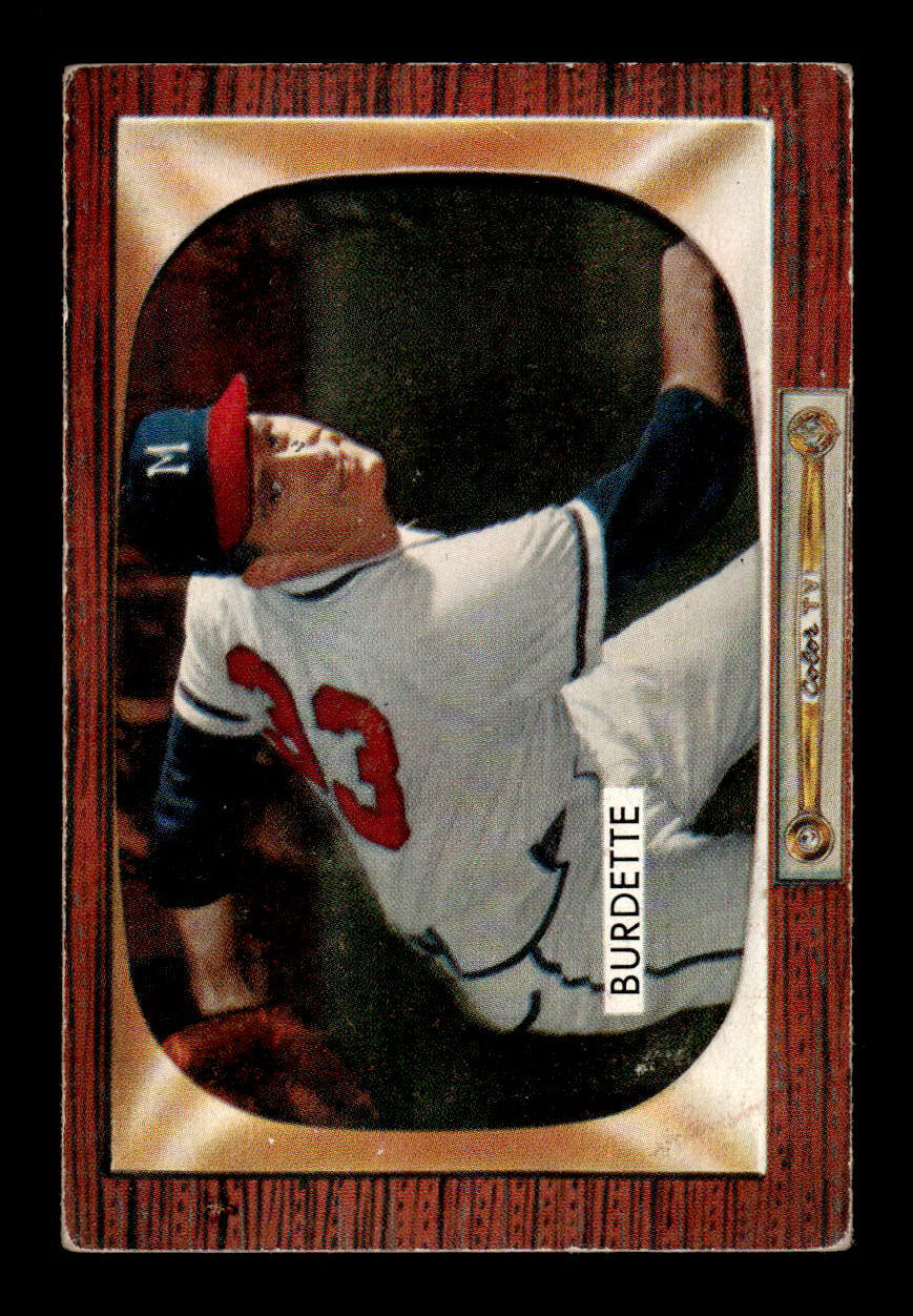 1955 Bowman #70 Lew Burdette Milwaukee Braves G/VG 55B10007106