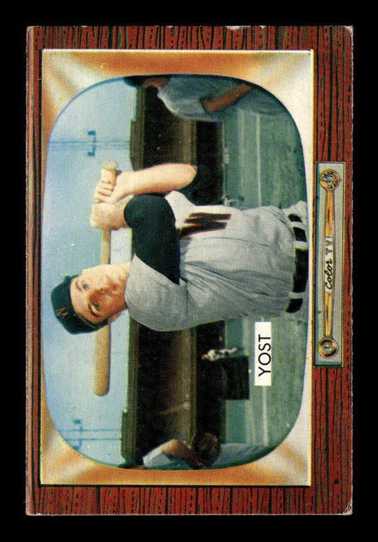 1955 Bowman #73 Eddie Yost Washington Senators G/VG 55B10007109