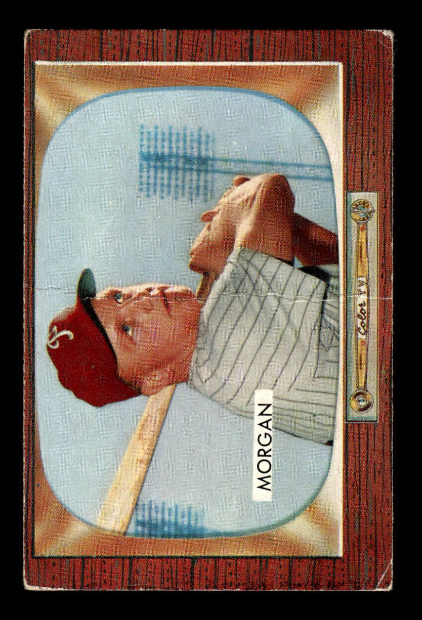 1955 Bowman #81 Bobby Morgan Philadelphia Phillies G 55B10007117