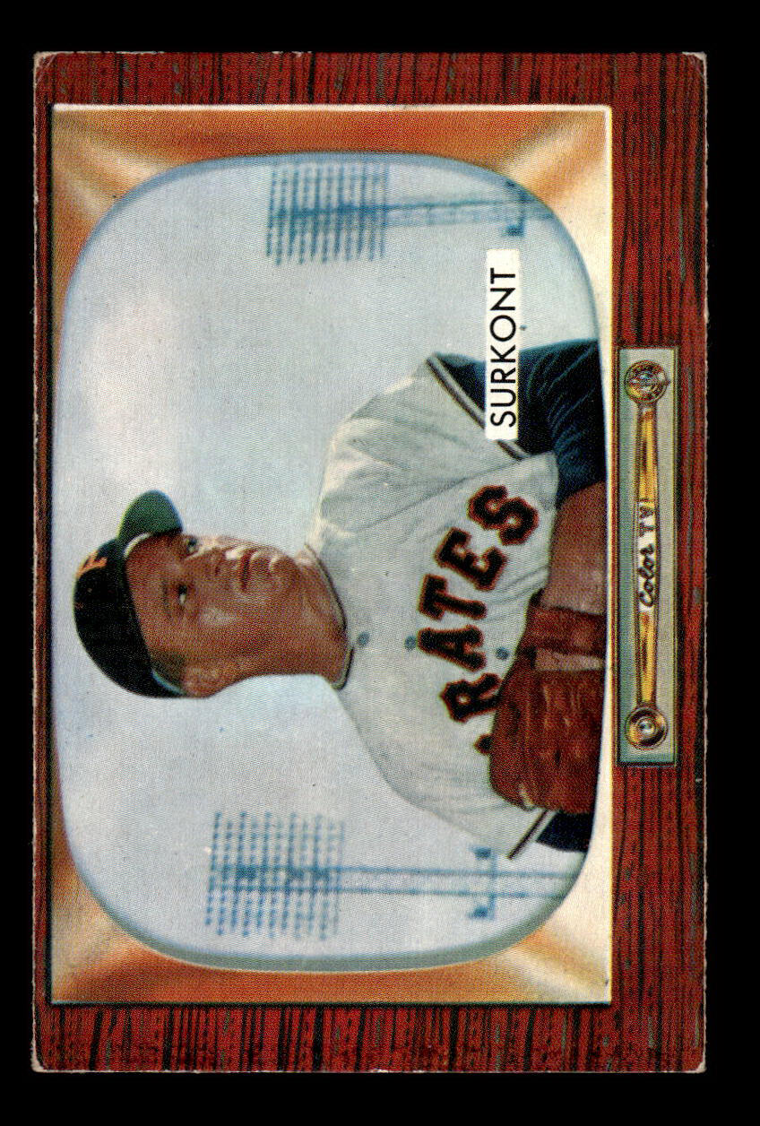 1955 Bowman #83 Max Surkont Pittsburgh Pirates VG 55B10007119