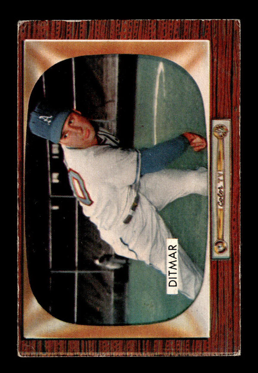 1955 Bowman #90 Art Ditmar Kansas City Athletics G/VG 55B10007126