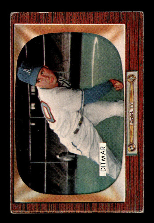 1955 Bowman #90 Art Ditmar Kansas City Athletics G/VG 55B10007126