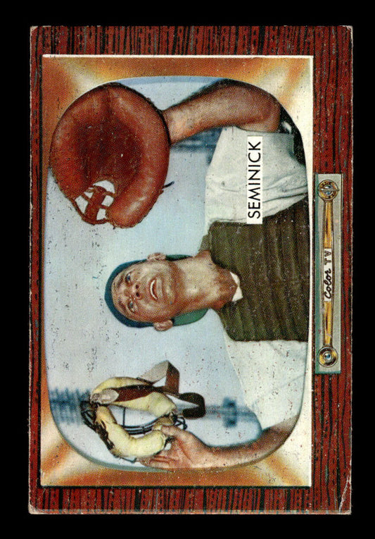 1955 Bowman #93 Andy Seminick Cincinnati Redlegs G/VG 55B10007129