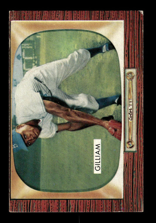1955 Bowman #98 James "Junior" Gilliam Brooklyn Dodgers G/VG 55B10007134