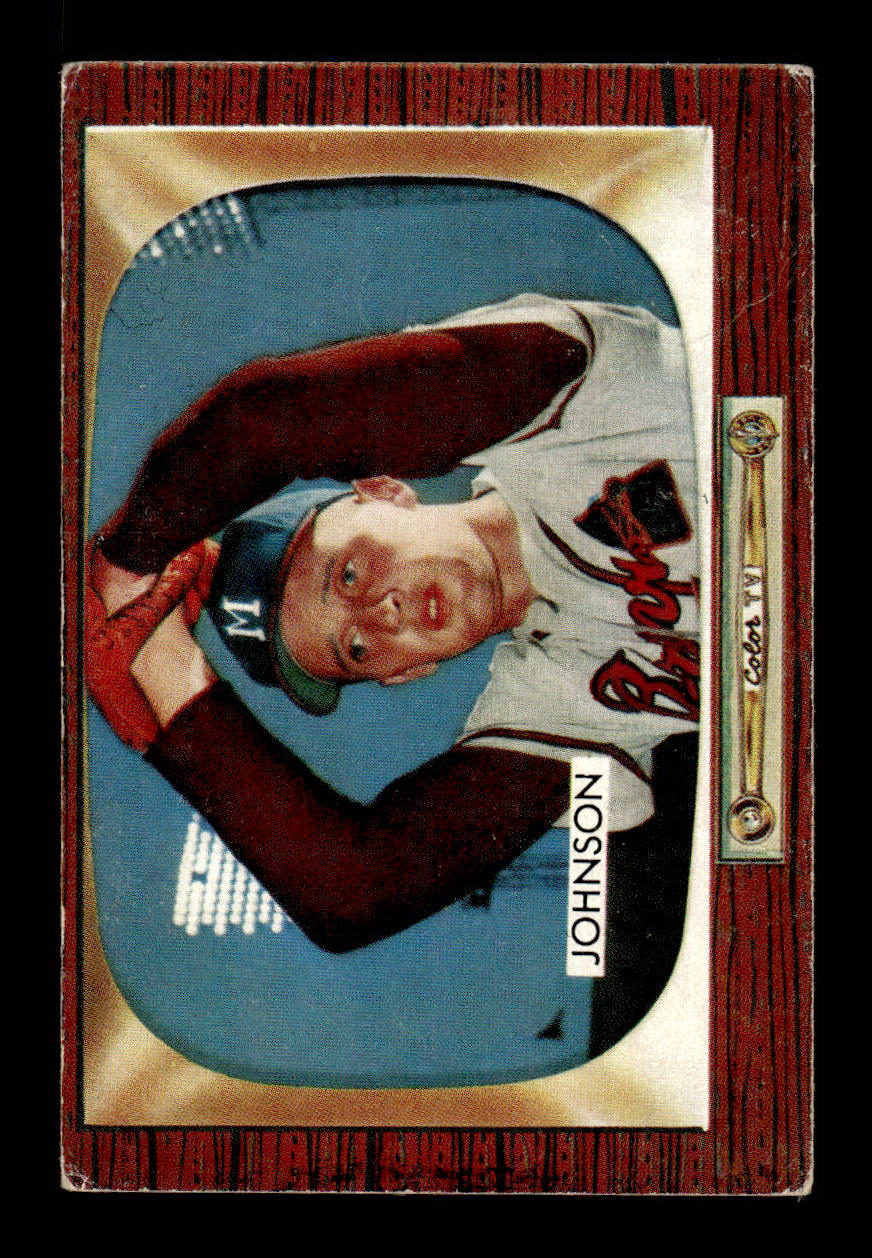 1955 Bowman #101a Don Johnson Baltimore Orioles G/VG 55B10007137