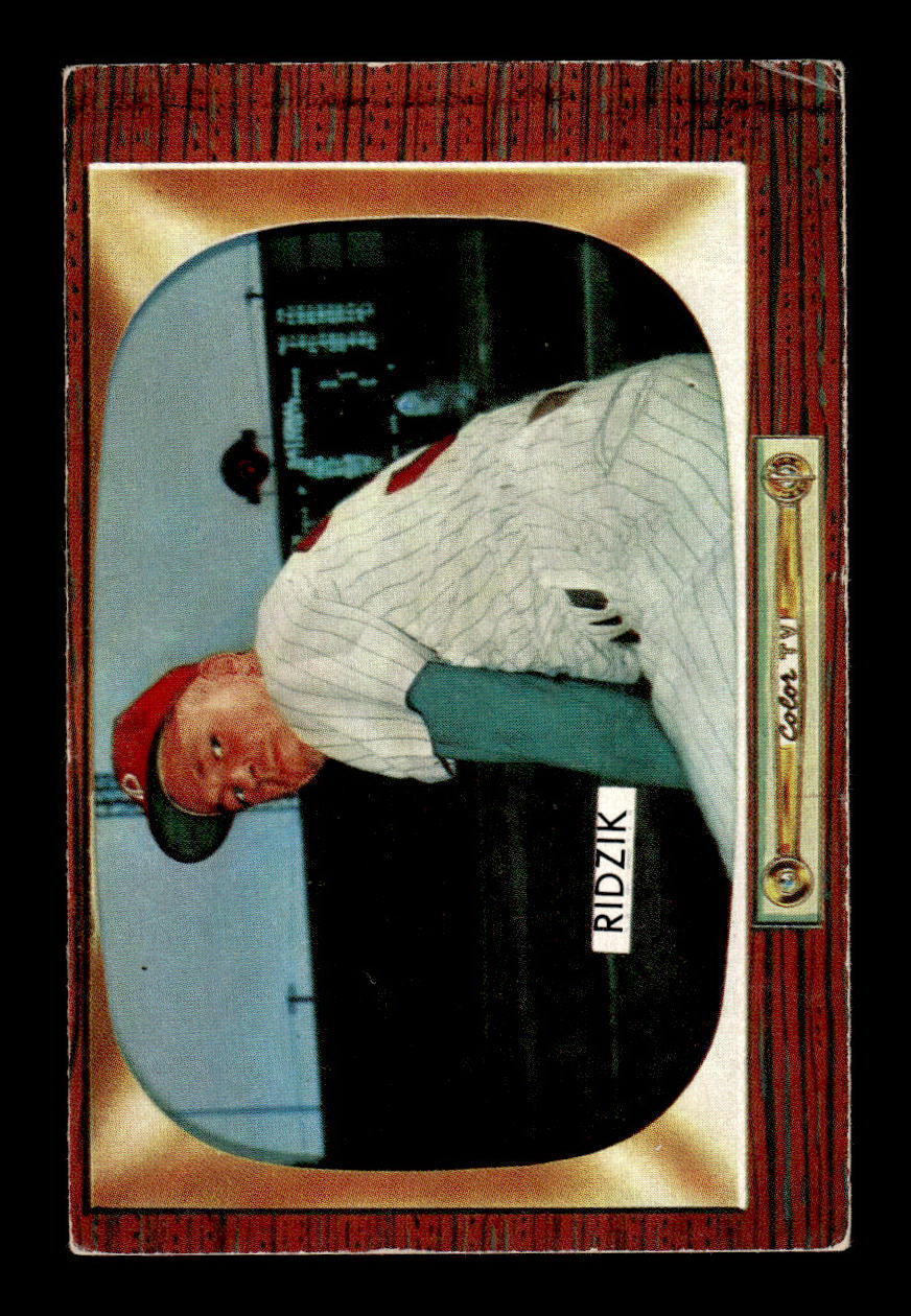 1955 Bowman #111 Steve Ridzik Philadelphia Phillies G/VG 55B10007148