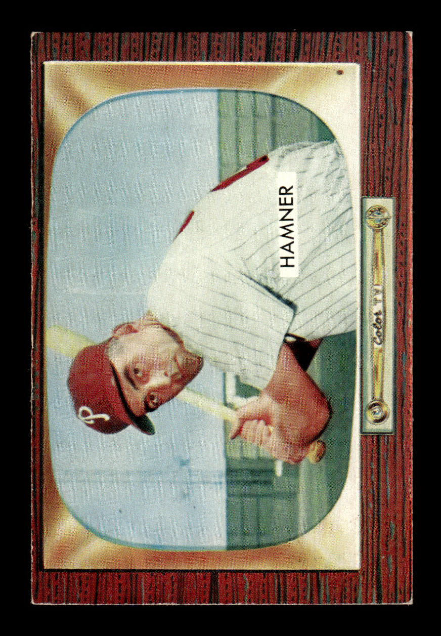 1955 Bowman #112 Granny Hamner Philadelphia Phillies G/VG 55B10007149