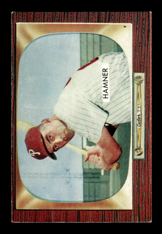1955 Bowman #112 Granny Hamner Philadelphia Phillies G/VG 55B10007149