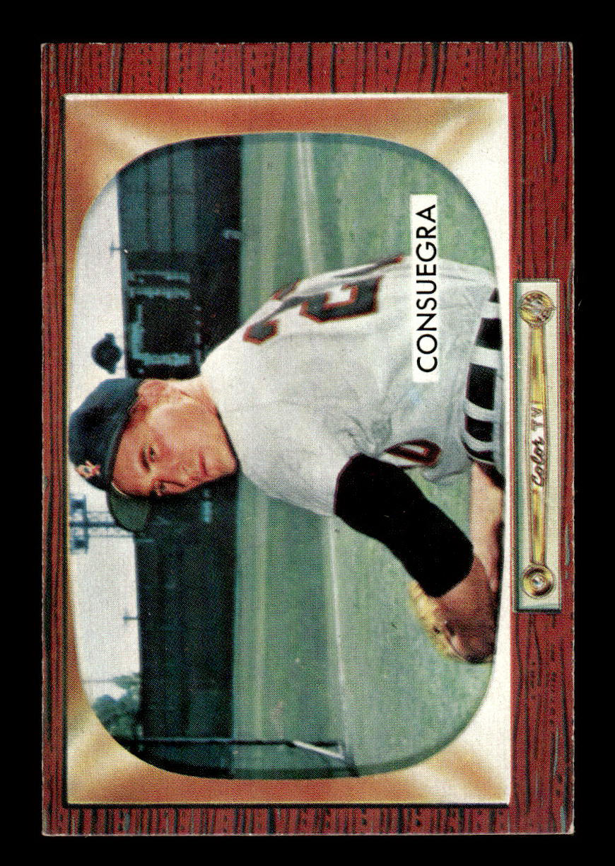 1955 Bowman #116 Sandy Consuegra Chicago White Sox G/VG 55B10007153