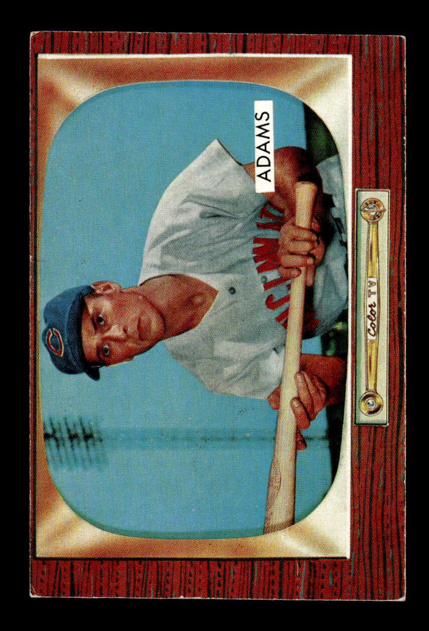 1955 Bowman #118 Bobby Adams Cincinnati Redlegs G/VG 55B10007155