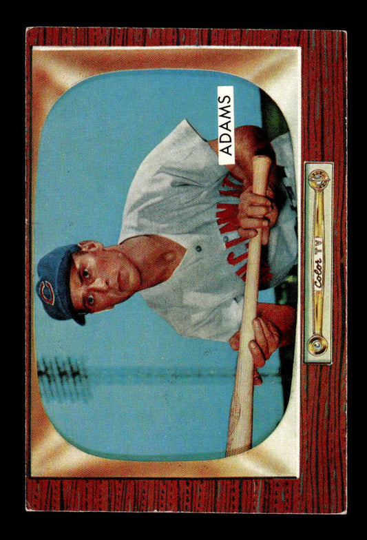 1955 Bowman #118 Bobby Adams Cincinnati Redlegs G/VG 55B10007155