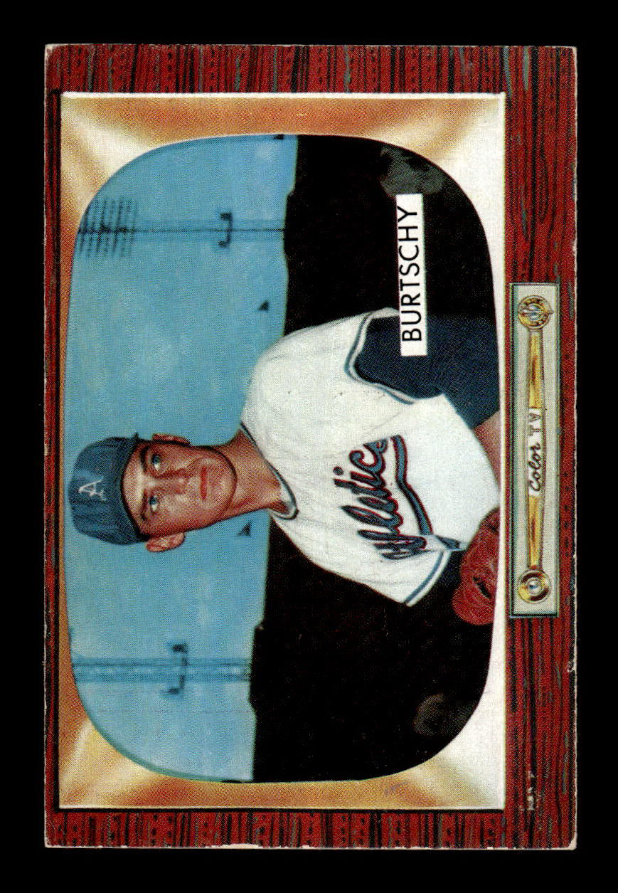 1955 Bowman #120 Ed Burtschy Kansas City Athletics G/VG 55B10007157