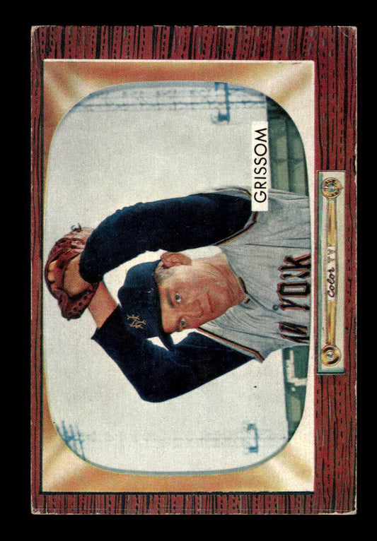1955 Bowman #123 Marv Grissom New York Giants G/VG 55B10007160