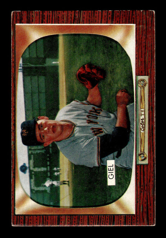 1955 Bowman #125 Paul Giel New York Giants G/VG 55B10007162