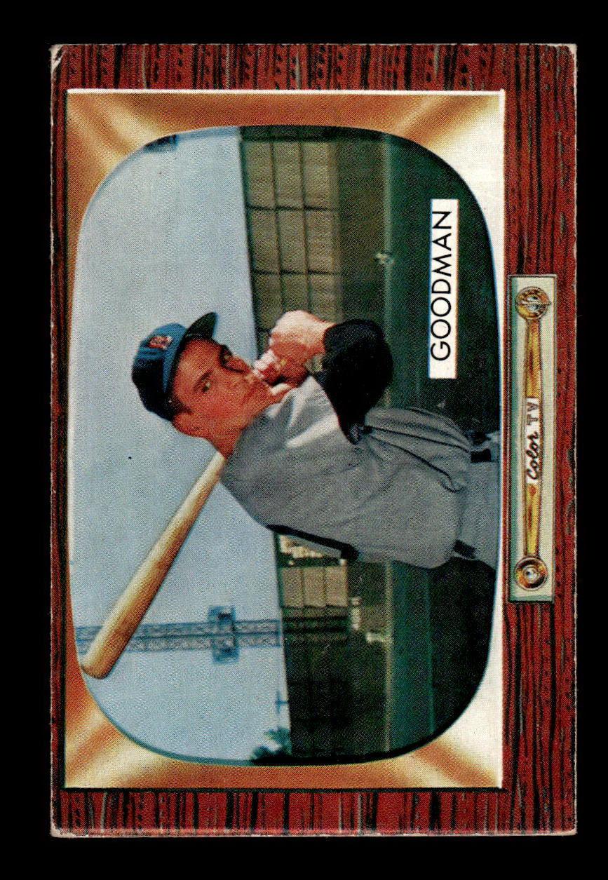 1955 Bowman #126 Billy Goodman Boston Red Sox G/VG 55B10007163