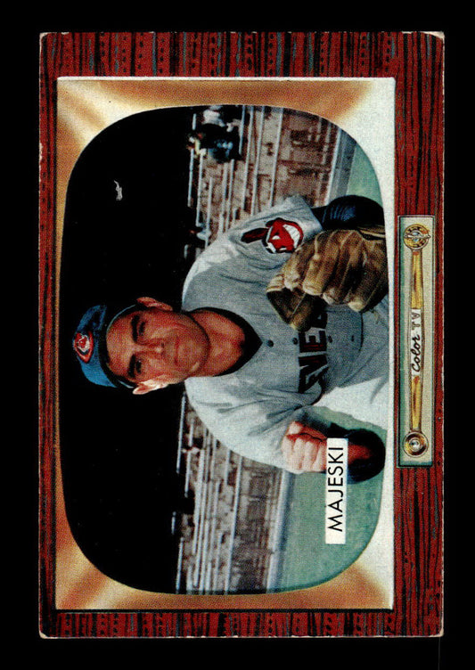 1955 Bowman #127 Hank Majeski Cleveland Indians G/VG 55B10007164