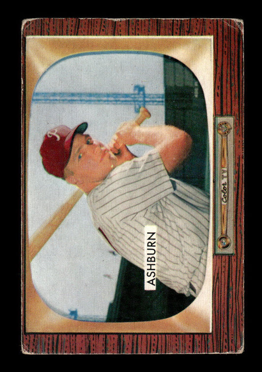 1955 Bowman #130 Richie Ashburn Philadelphia Phillies G/VG 55B10007167