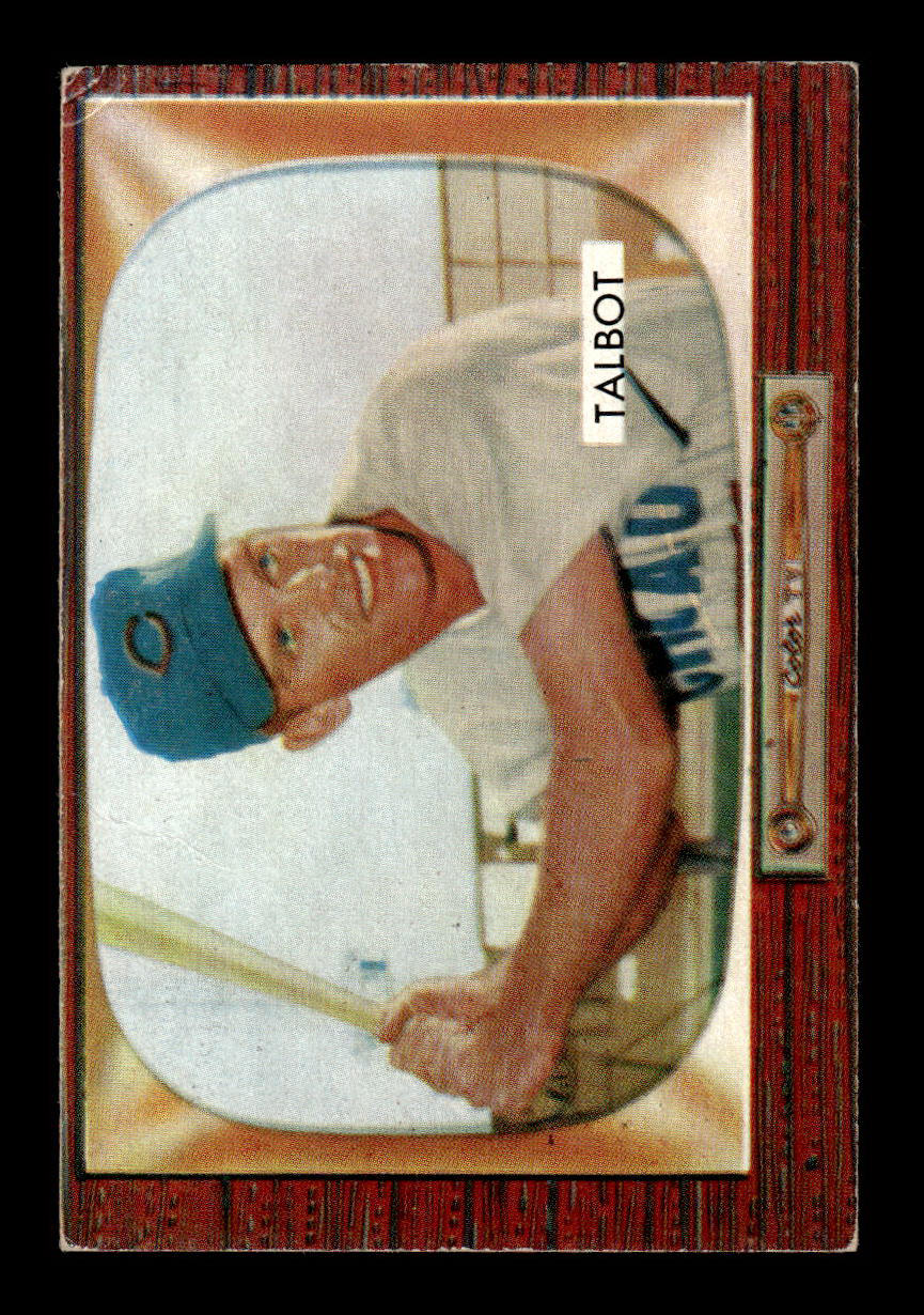 1955 Bowman #137 Bob Talbot Chicago Cubs G/VG 55B10007174