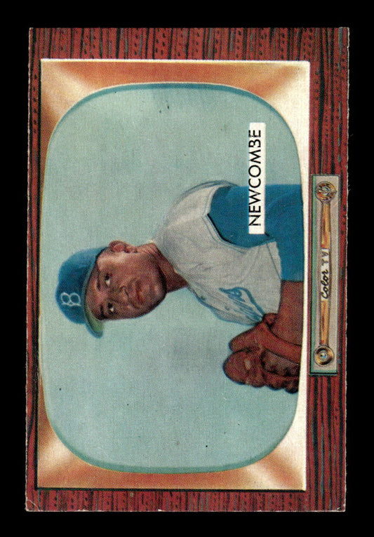 1955 Bowman #143 Don Newcombe Brooklyn Dodgers VGEX 55B10007180