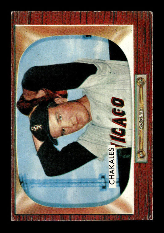 1955 Bowman #148 Bob Chakales Chicago White Sox G/VG 55B10007185