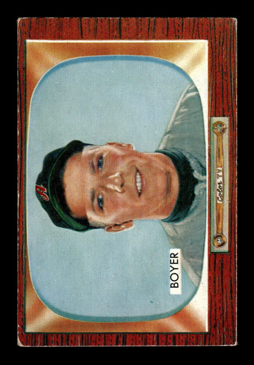 1955 Bowman #149 Cloyd Boyer Kansas City Athletics VG 55B10007186