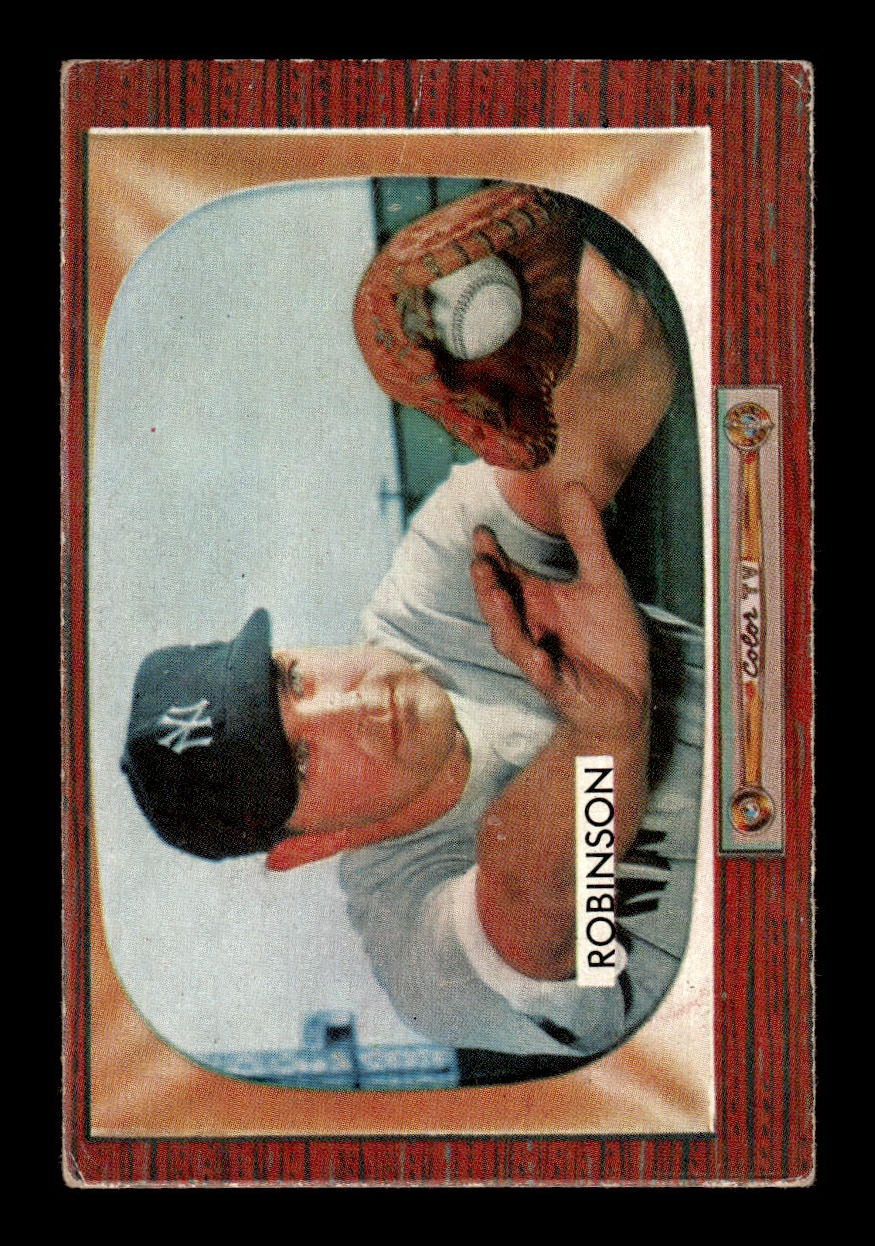 1955 Bowman #153 Eddie Robinson New York Yankees G/VG 55B10007189