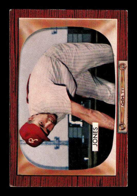 1955 Bowman #172 Willie Jones Philadelphia Phillies EX 55B10007206