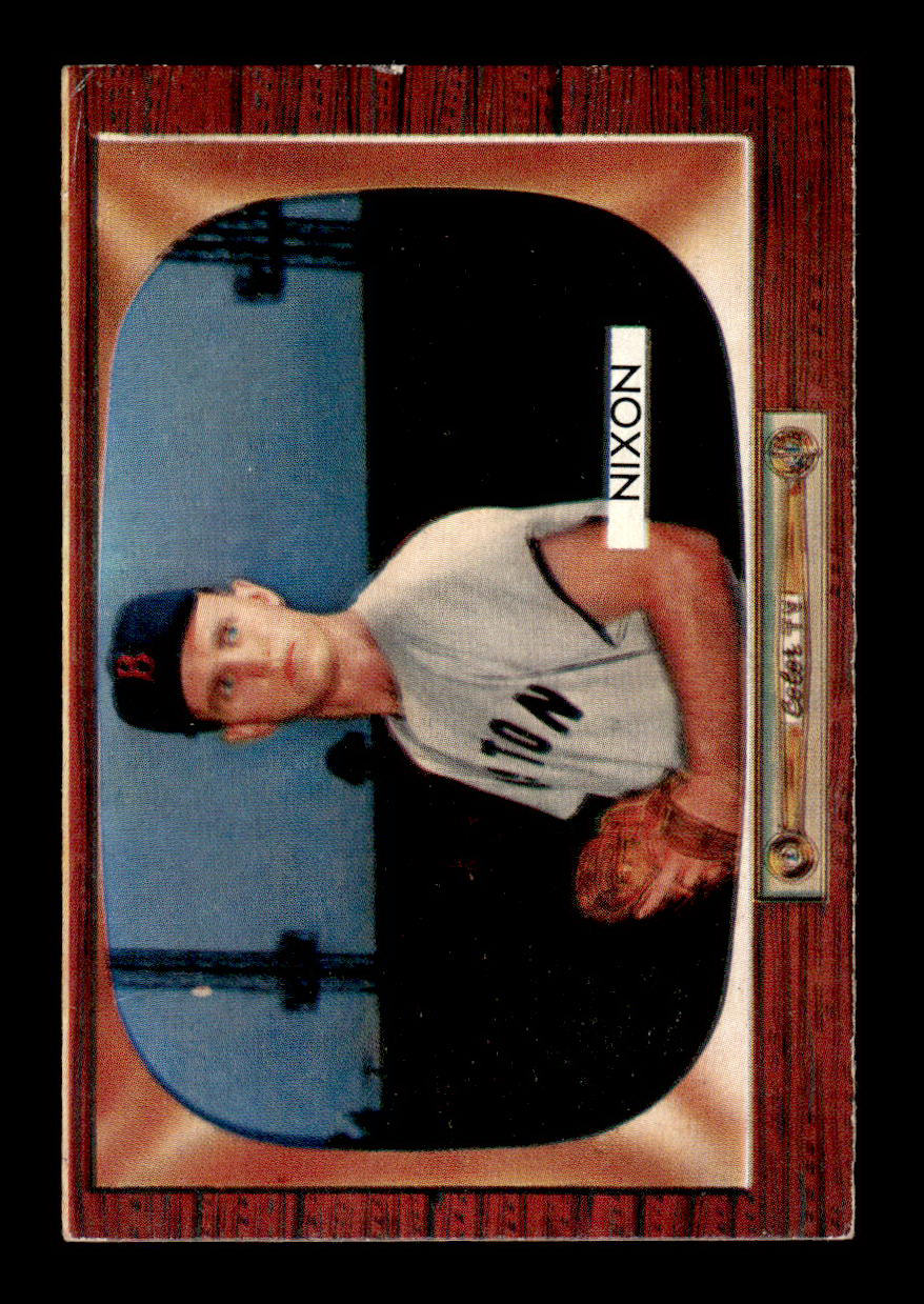 1955 Bowman #177 Willard Nixon Boston Red Sox G/VG 55B10007210