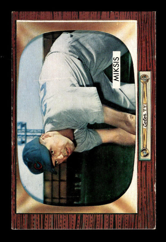 1955 Bowman #181 Eddie Miksis Chicago Cubs EX 55B10007216