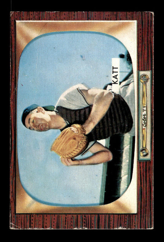 1955 Bowman #183 Ray Katt New York Giants G/VG 55B10007218