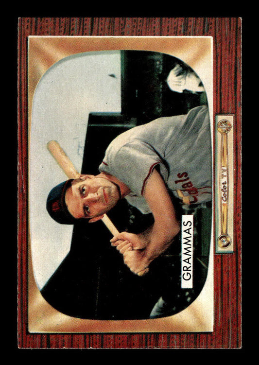 1955 Bowman #186 Alex Grammas St. Louis Cardinals VGEX 55B10007220
