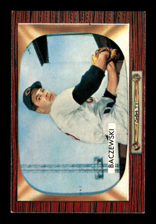 1955 Bowman #190 Fred Baczewski Cincinnati Redlegs VGEX 55B10007224