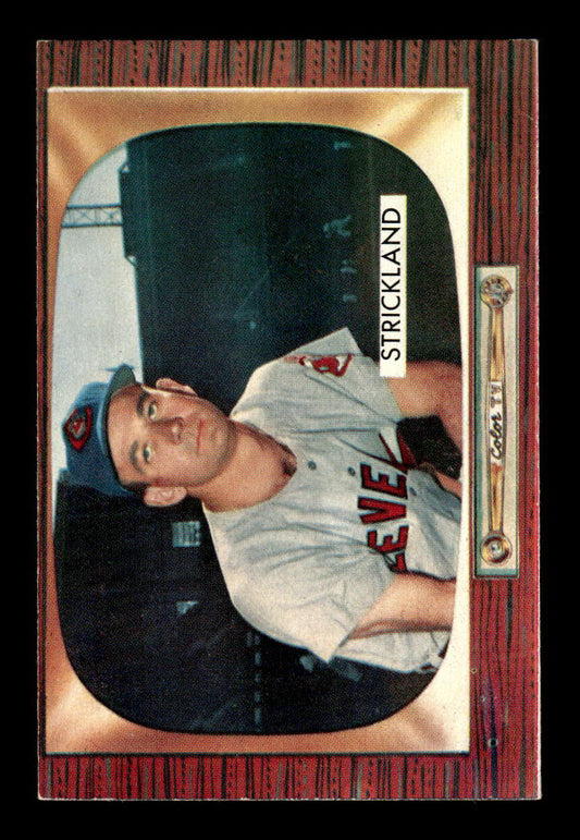 1955 Bowman #192 George Strickland Cleveland Indians VGEX 55B10007226