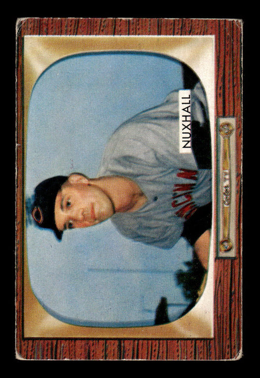 1955 Bowman #194 Joe Nuxhall Cincinnati Redlegs VGEX 55B10007228